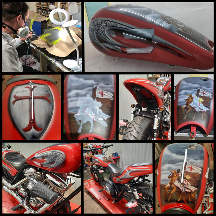 Knight's Templar Motorbike